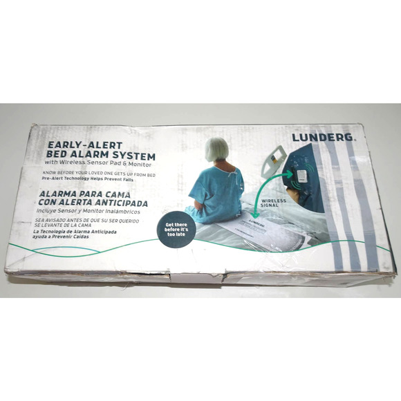 Lunderg Other - Lunderg Early Alert Bed Alarm System Wireless Bed Sensor Elderly Monitoring Kit